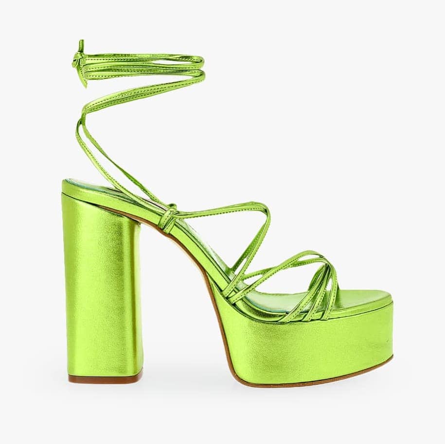SANDALE DAMA ANGEL GREEN