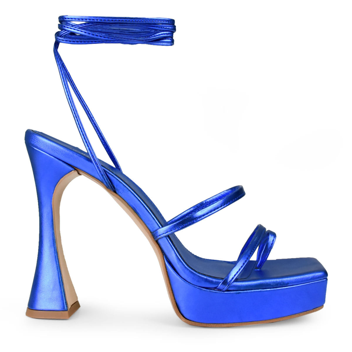 SANDALE DAMA BLOOM BLUE
