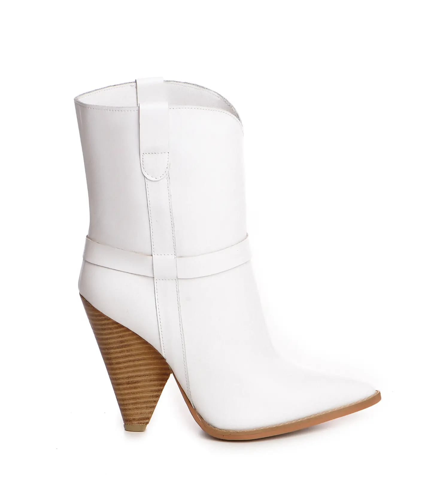 BOTINE DAMA AMETALIC WHITE