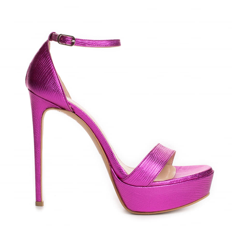 SANDALE DAMA AHIGH FUXIA