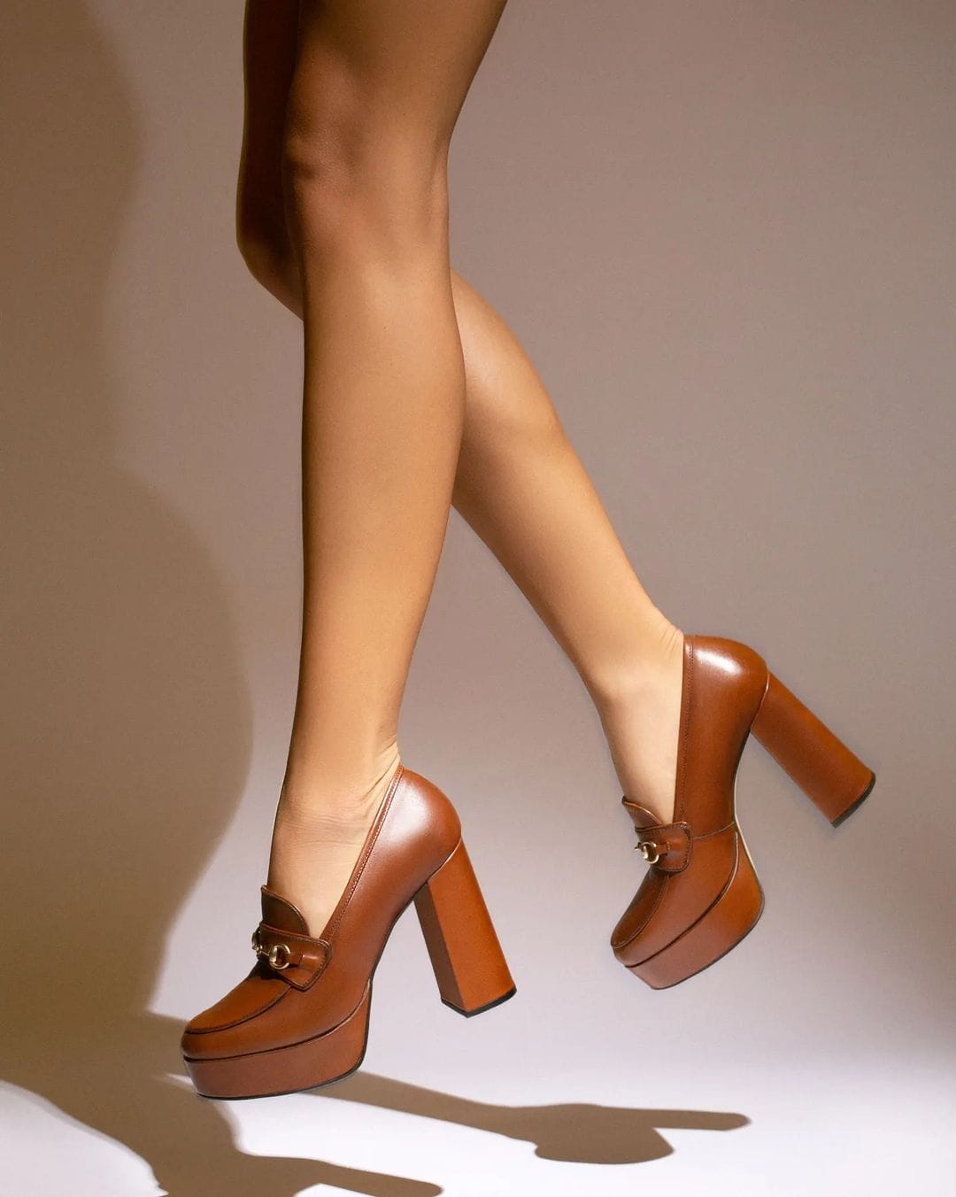 PANTOFI DAMA PALM TAN