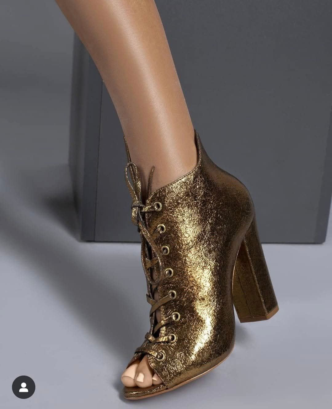 BOTINE DAMA BRONZ SHINE SCHUTZ