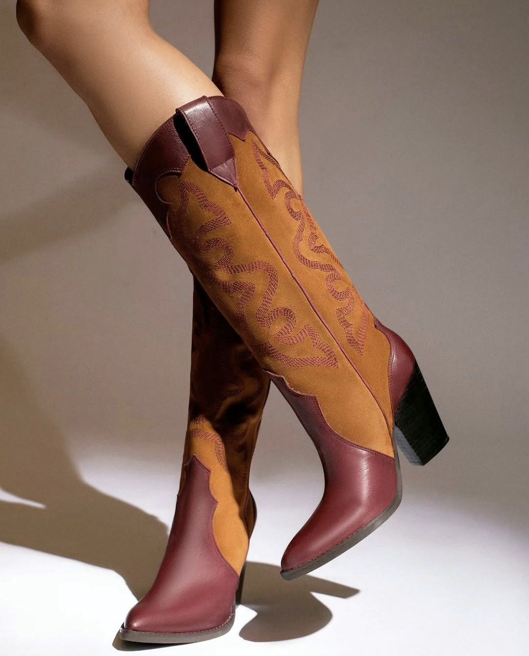 Cizme Dama Country Brown