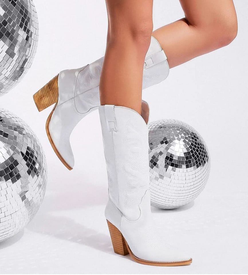 BOTINE DAMA ADRIA WHITE