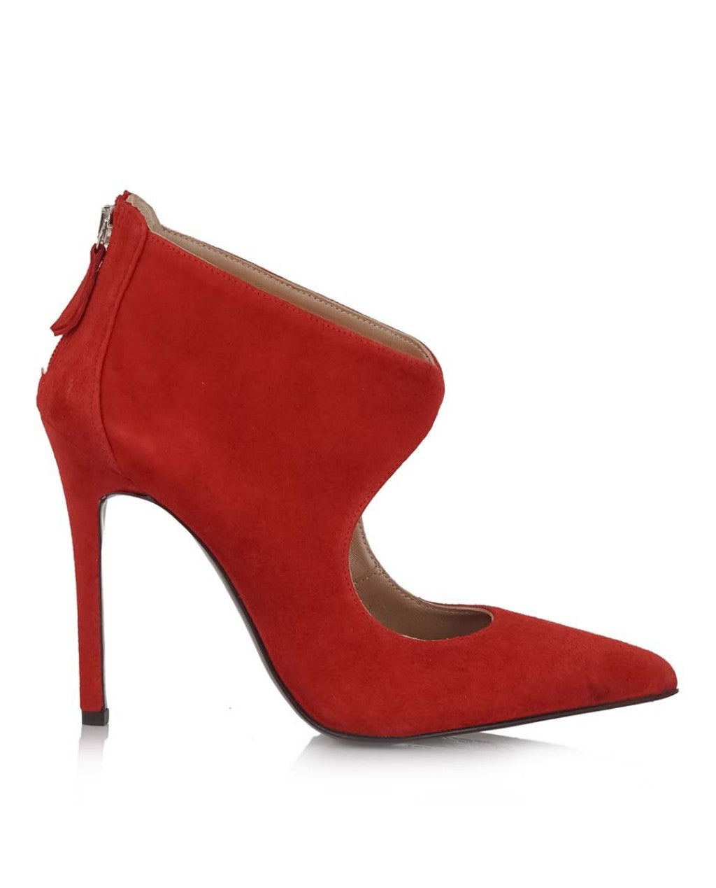 PANTOFI DAMA ANGOLA RED