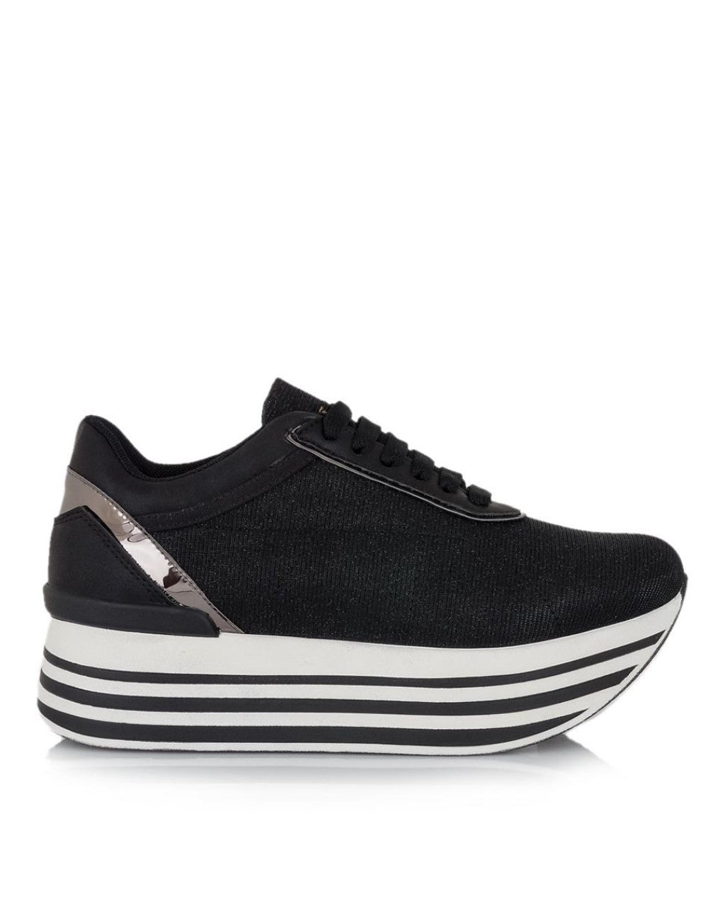 PANTOFI CASUAL STREET BLACK