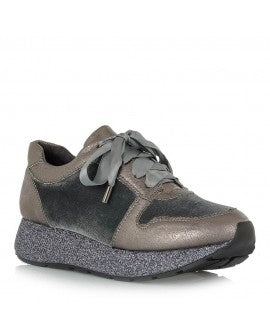 PANTOFI CASUAL SILVER