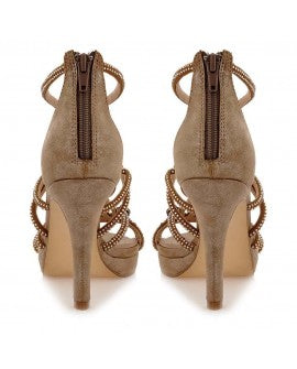 SANDALE DAMA KYM BRONZ