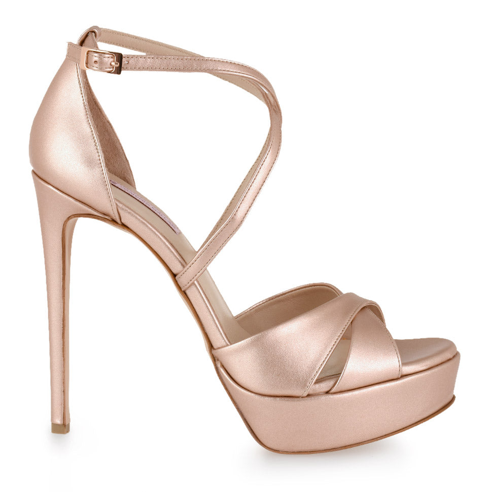 SANDALE DAMA AHIGH SHINE