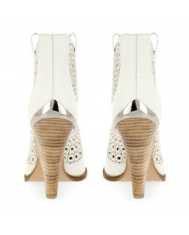 BOTINE DAMA AMETALIC NEW WHITE