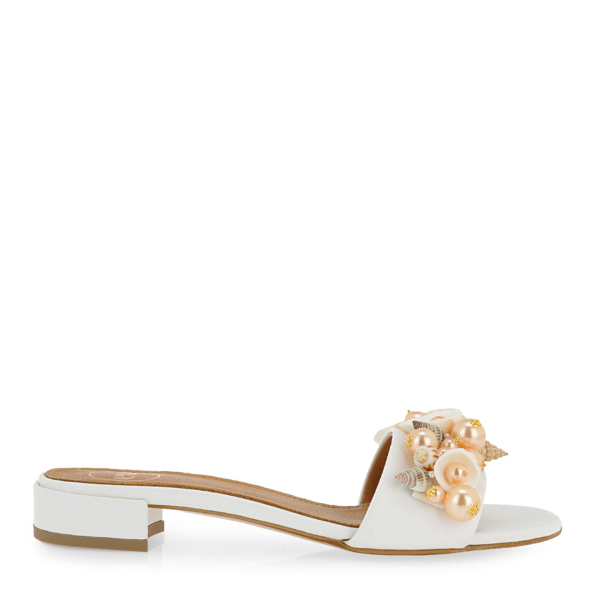 SANDALE DAMA FLAP WHITE