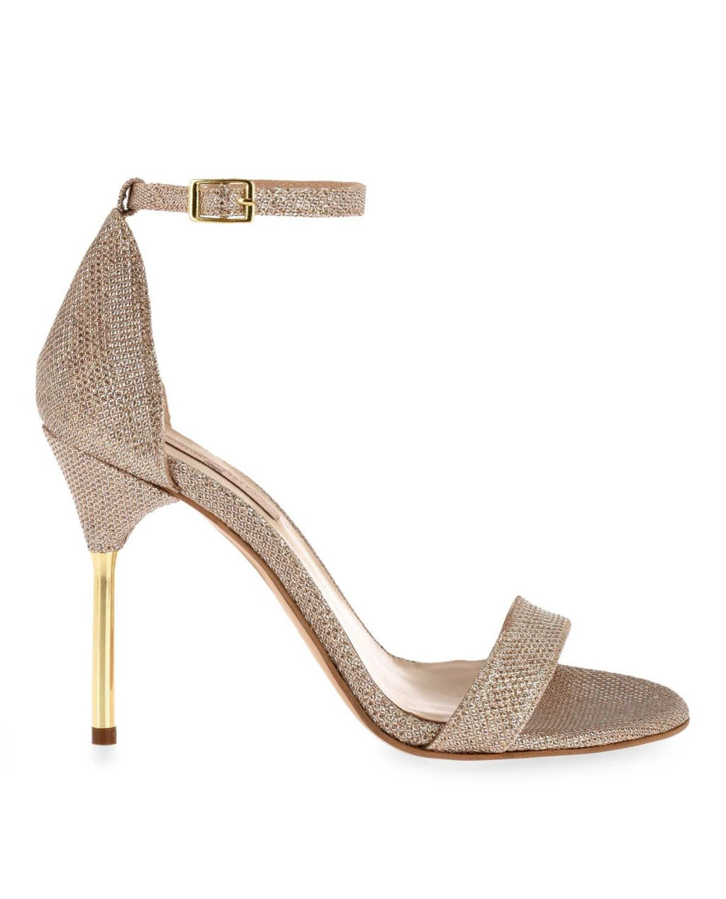 SANDALE DAMA GLITTER METALIC