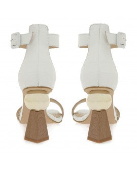 SANDALE DAMA GLAM WHITE
