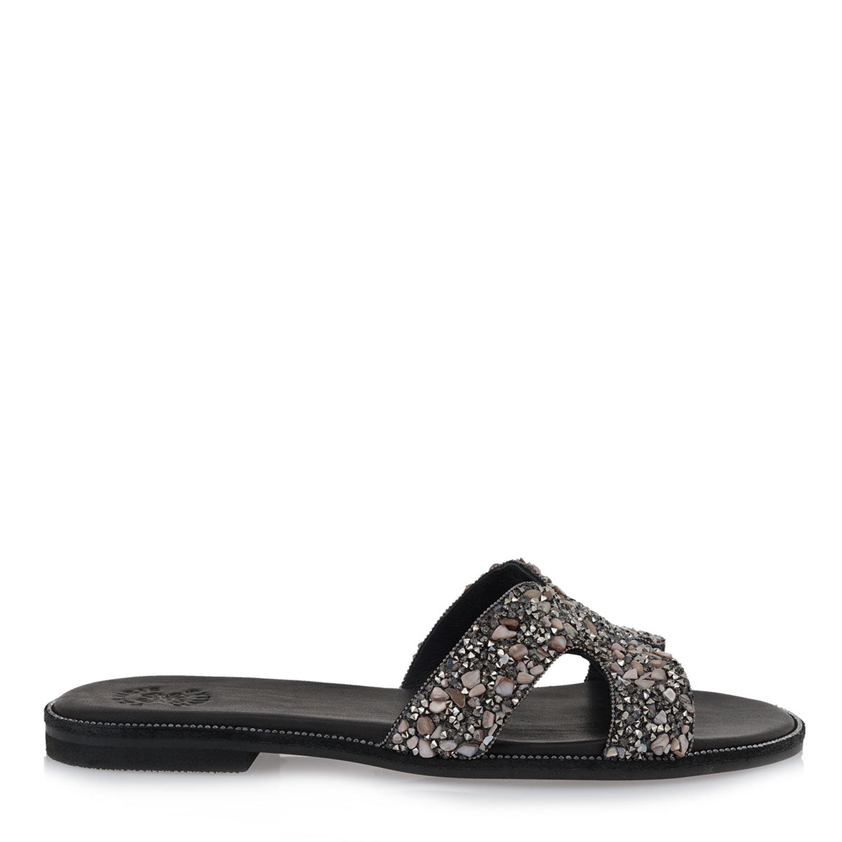 SANDALE DAMA FLAT GLITTER