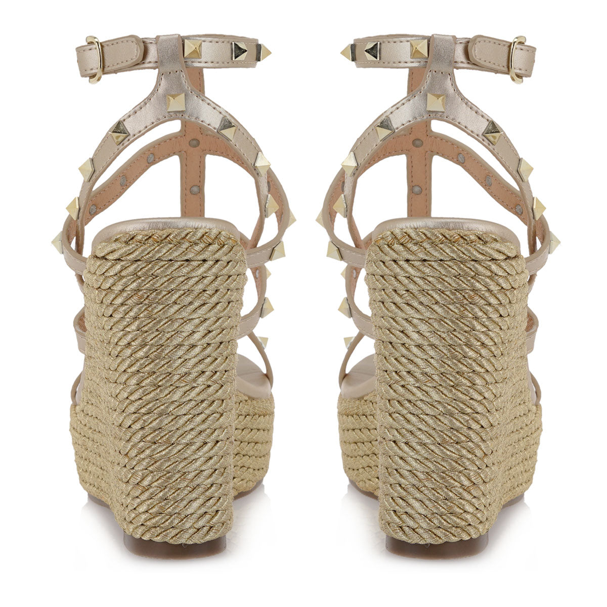 PLATFORME DAMA NUDE SHINE