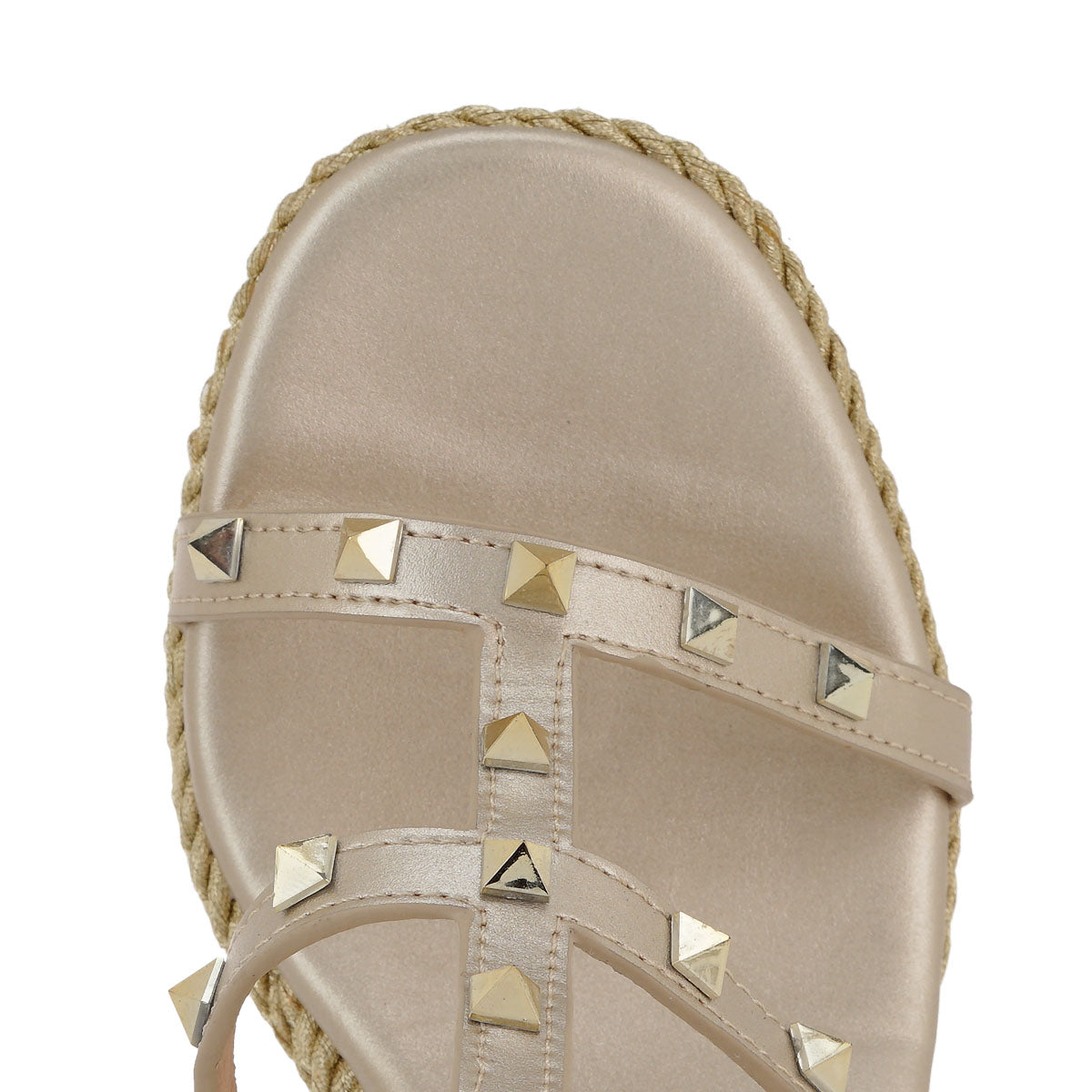 PLATFORME DAMA NUDE SHINE