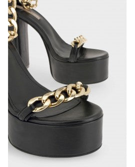 SANDALE DAMA METALIC GOLD