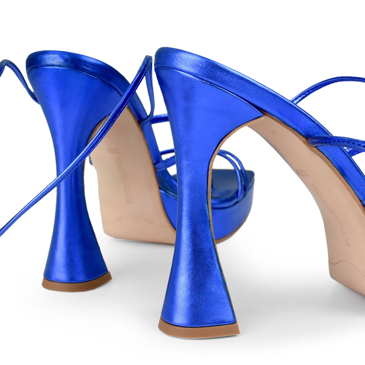 SANDALE DAMA BLOOM BLUE