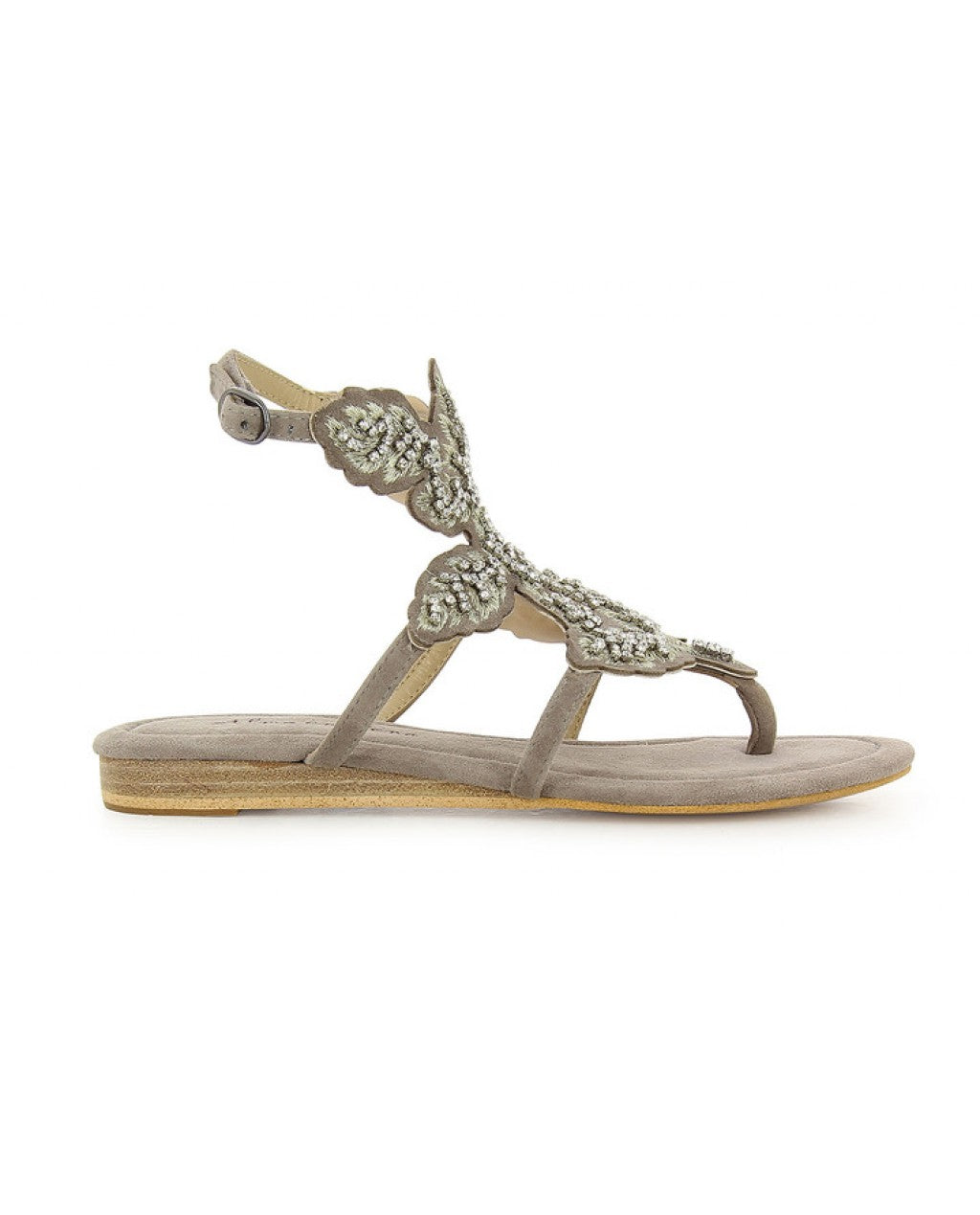 SANDALE DAMA ALMA FLAT NUDE