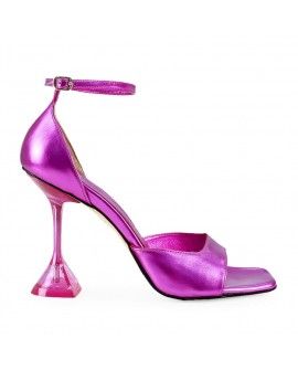 Sandale Dama Anny Pink Leather